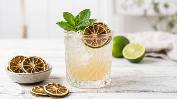 Moscow Mule Recipe With a Dried Lime Wheel