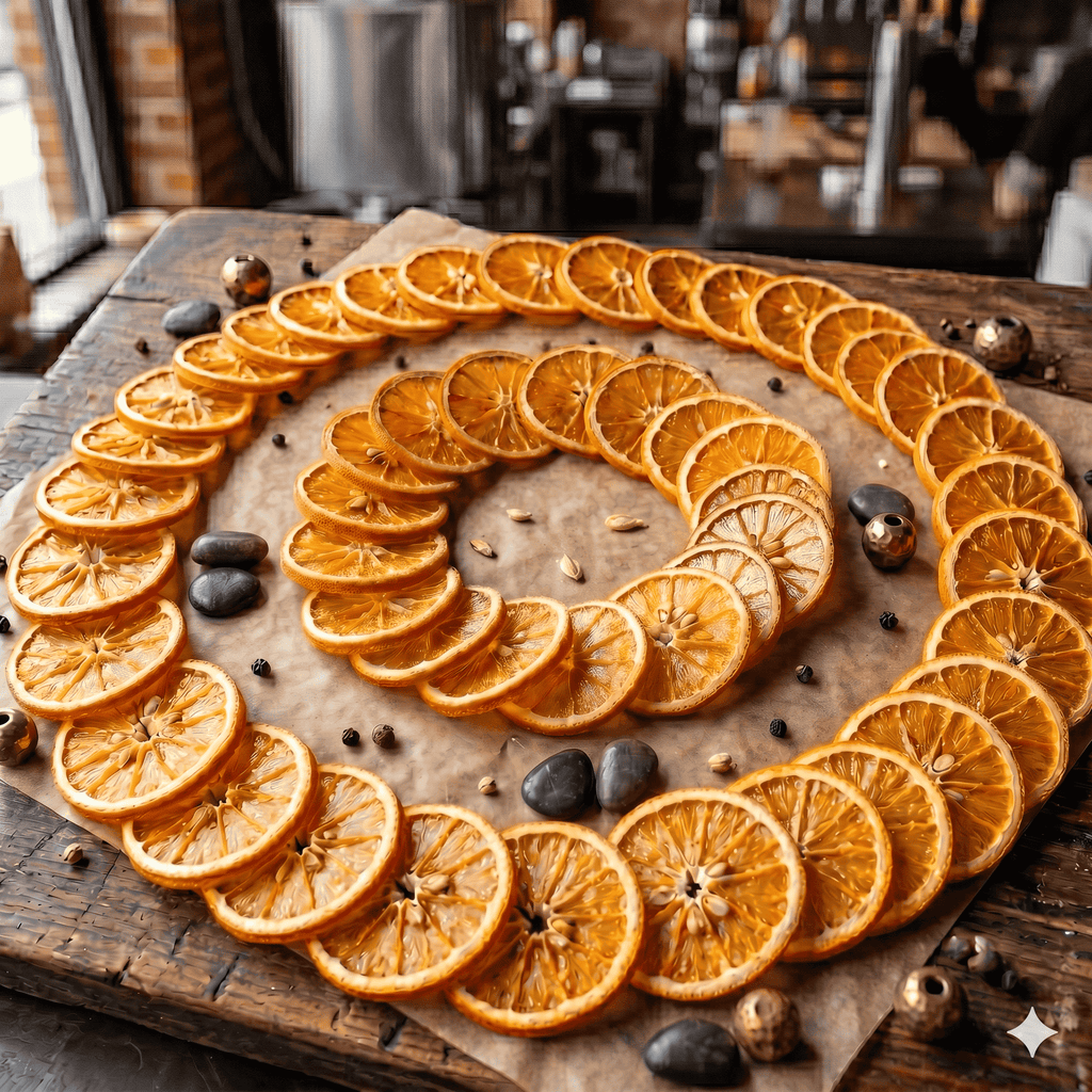 Orbit Oranges: Dehydrated Cocktail Garnish (3oz)