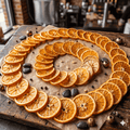 Orbit Oranges: Dehydrated Cocktail Garnish (3oz)