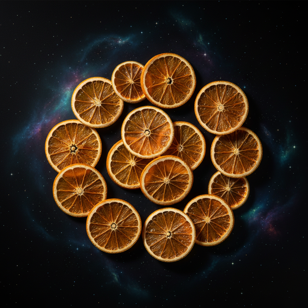 Orbit Oranges: Dehydrated Cocktail Garnish (3oz)