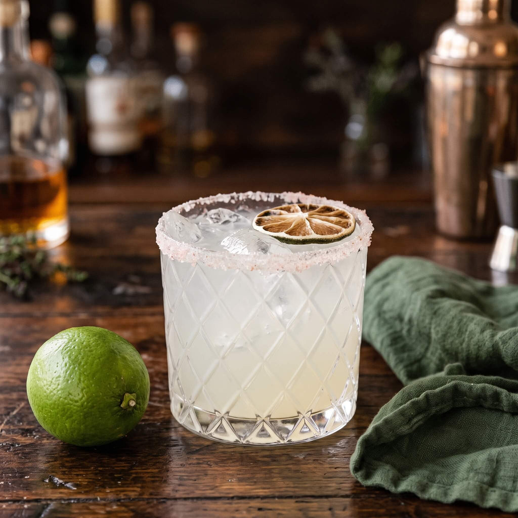 Dehydrated Lime Slices for Cocktails
